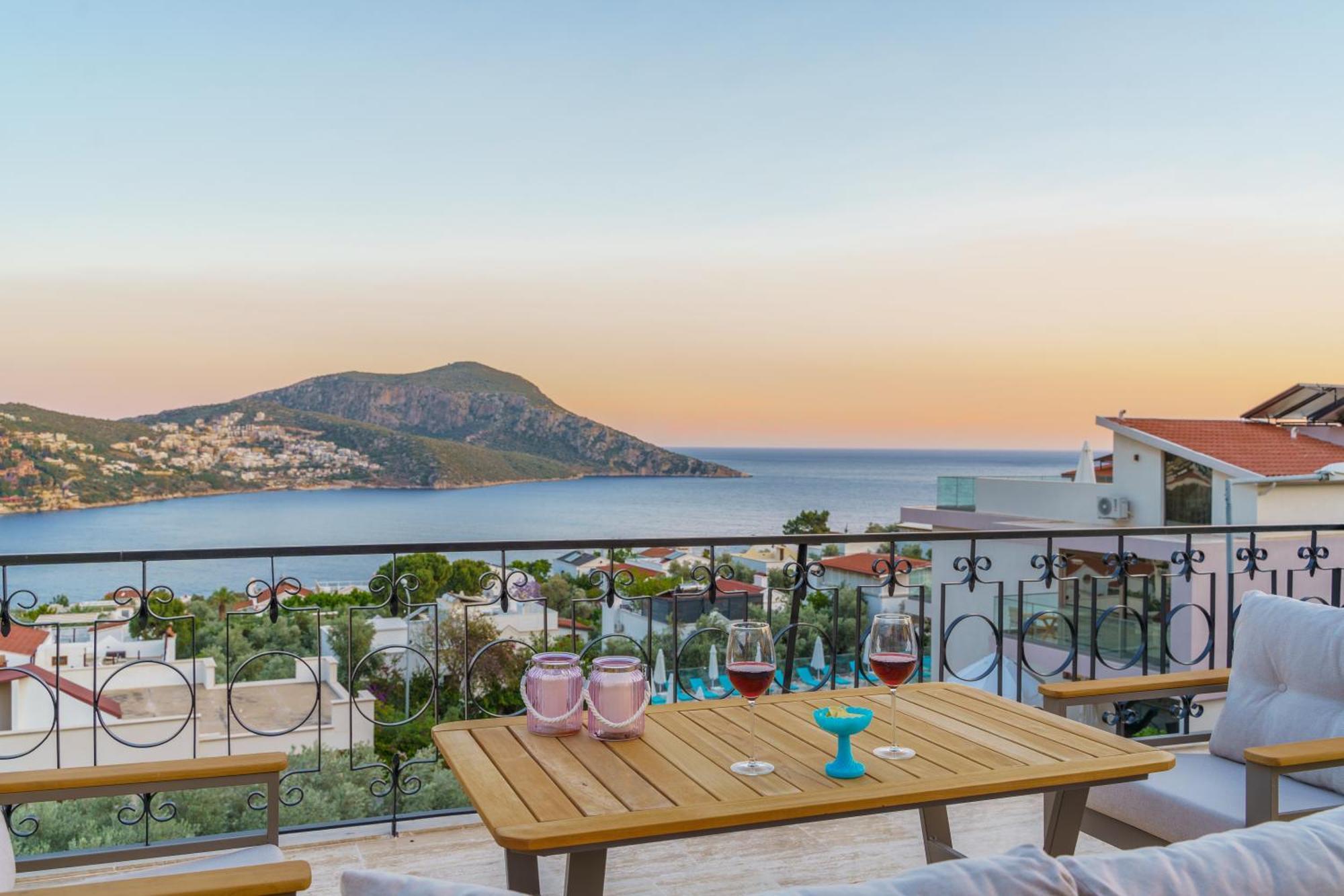 Villa Vista Mare Kalkan Exterior foto
