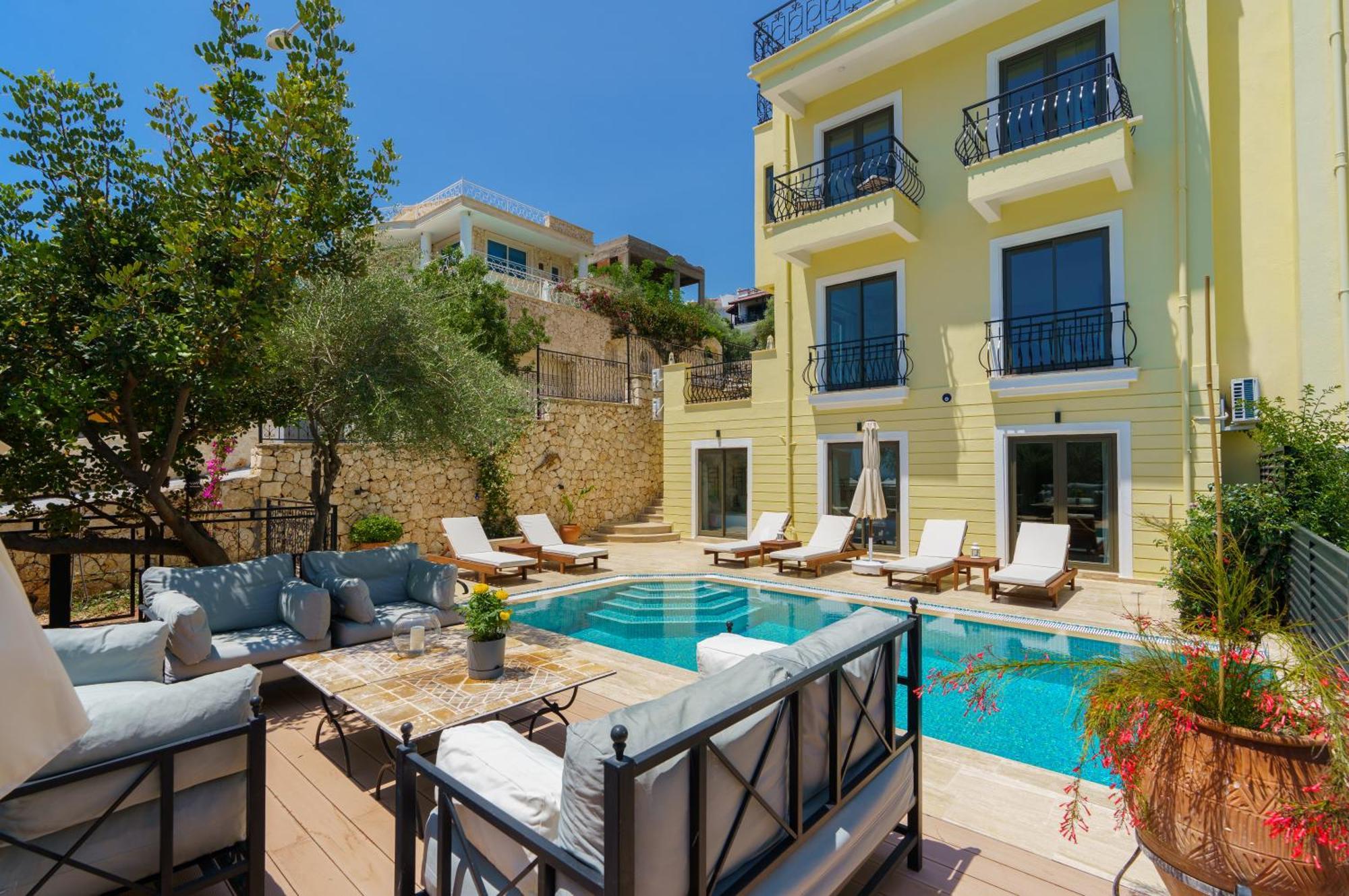Villa Vista Mare Kalkan Exterior foto