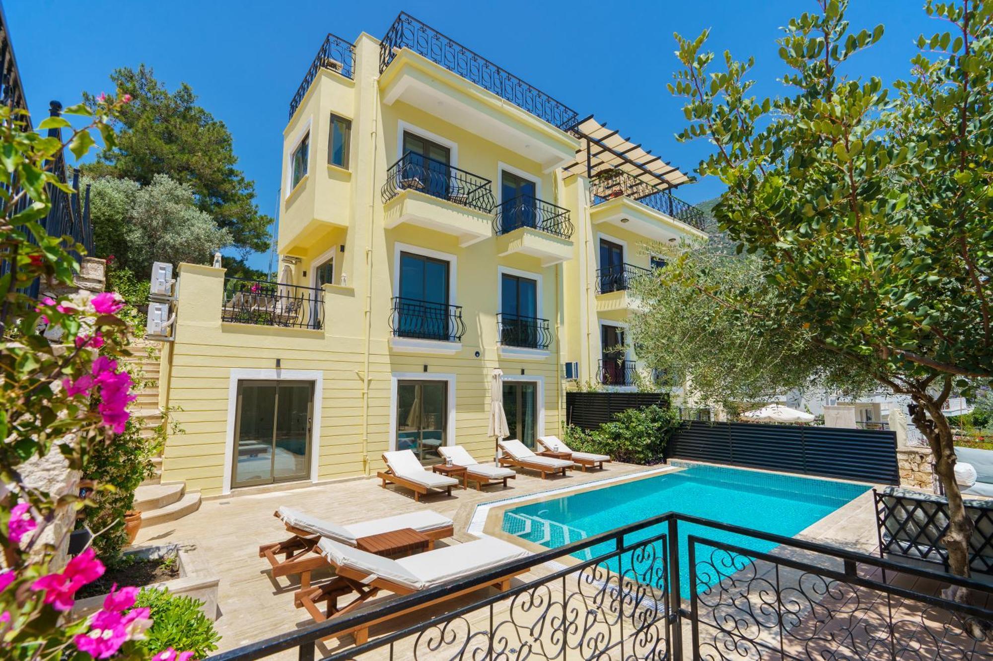 Villa Vista Mare Kalkan Exterior foto
